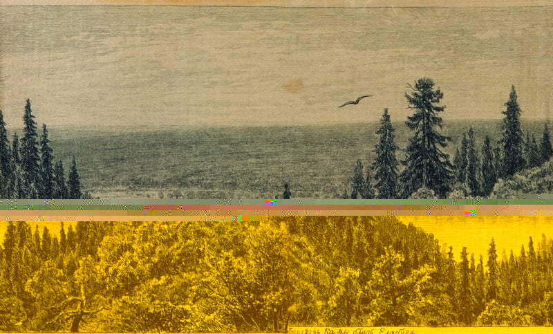 С берегов Камы близ Елабуги. 1885
