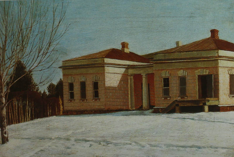 Файл:House in Ostrovki by G.Soroka (1844, Russian museum).jpg