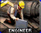 Неиспользуемая иконка инженера-ветерана Юрия