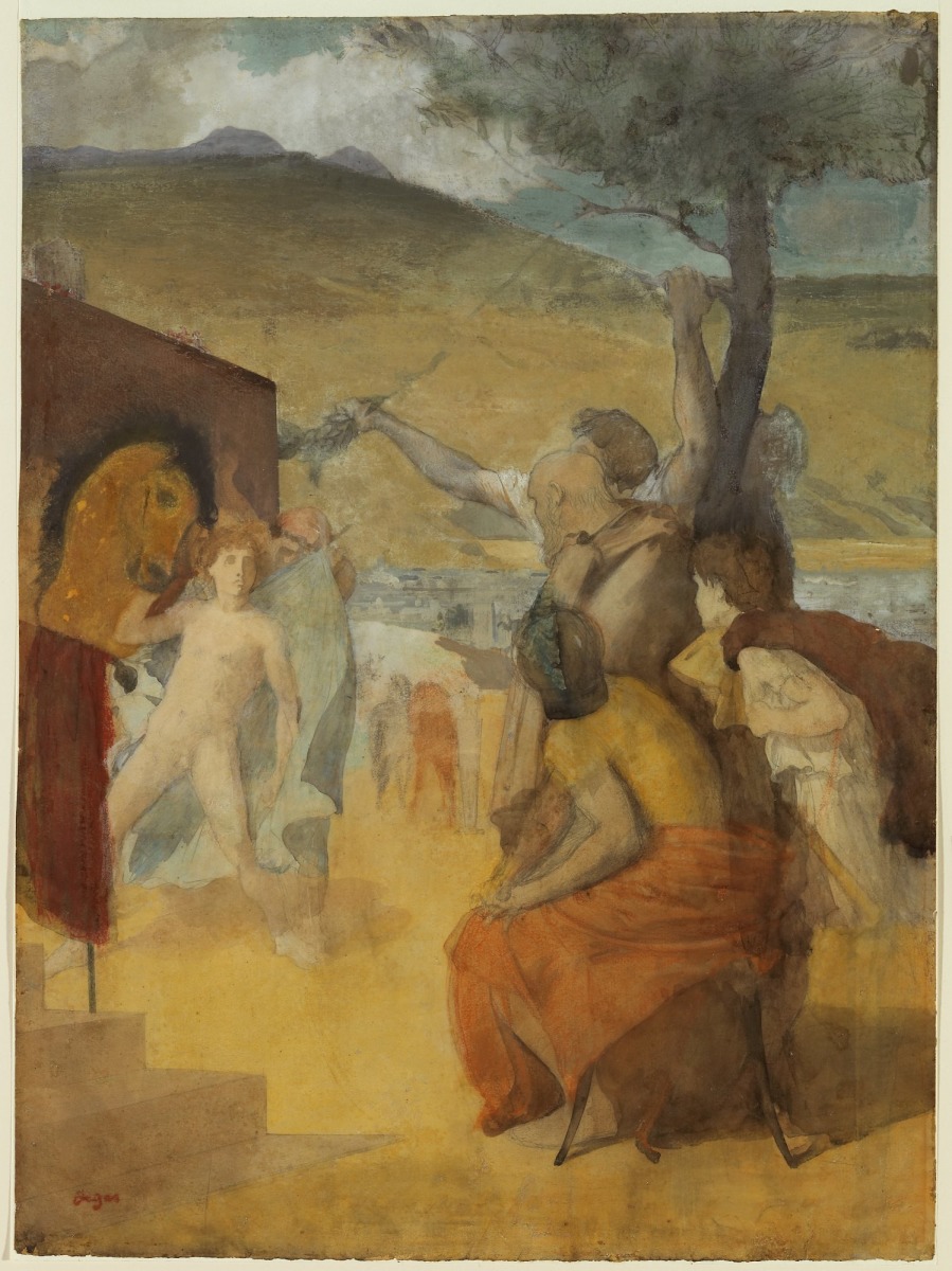 Degas - Alexander and Bucephalus, c. 1859-1861.jpg