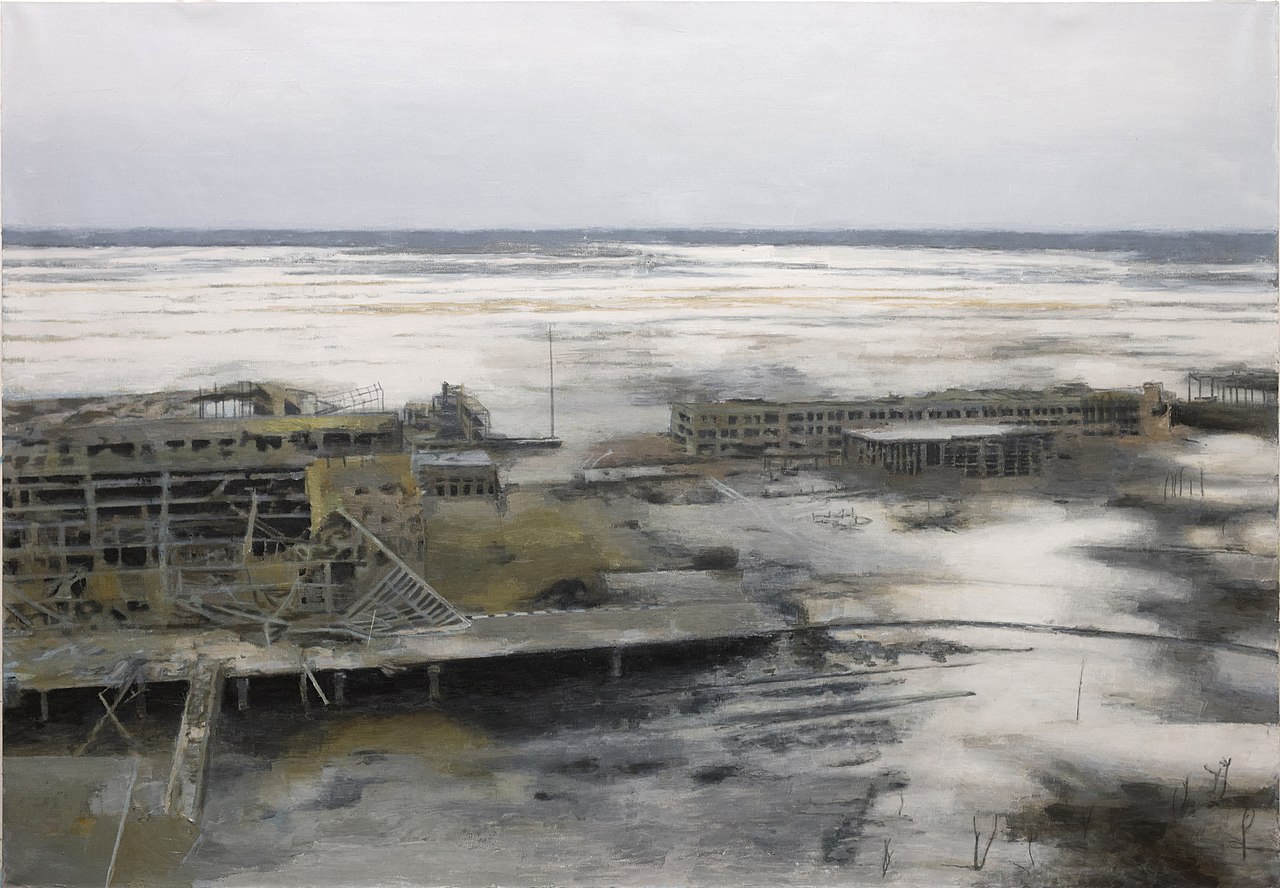 Павел Отдельнов. «Сегодня рейсов нет». 2015. Частная коллекция