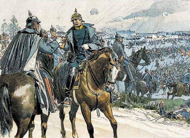 Файл:Bismarck und Moltke bei Königgrätz.jpg