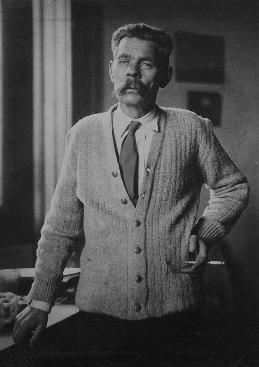 Максим Горький в 1926 году (Италия)