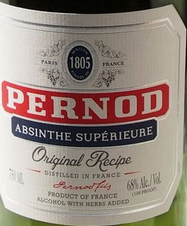 Absinthe Superieure Original Recipe, только этикетка