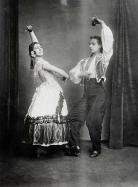 Лидия Соколова и Леон Войциховский в балете «Треуголка»