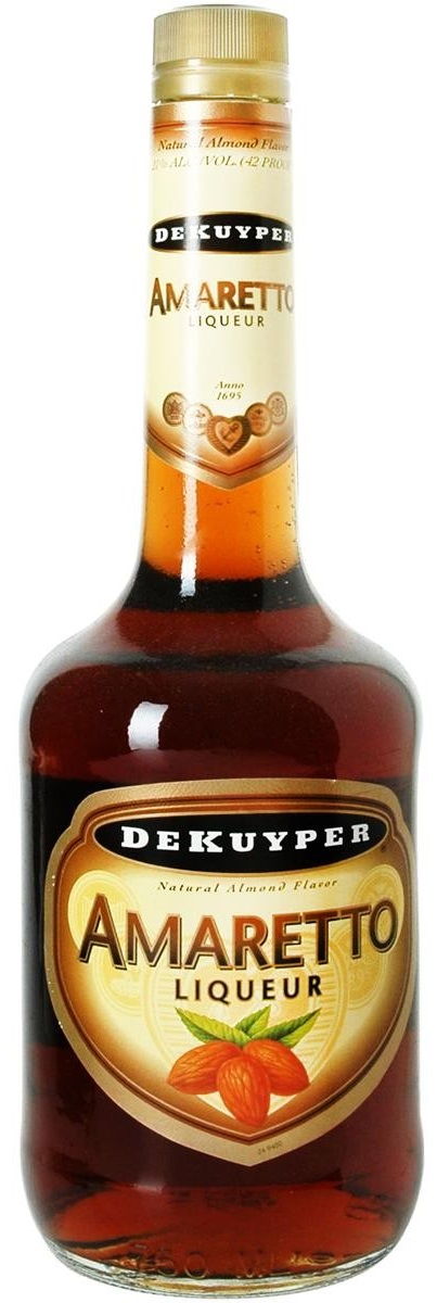 Цилиндрическая бутылка, овальный логотип, этикетка с тремя орехами