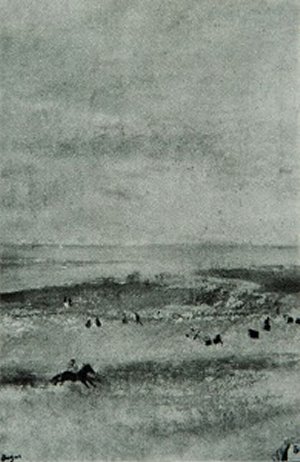 Degas - Horsemen Riding on the Sea Shore, Circa 1868.jpg