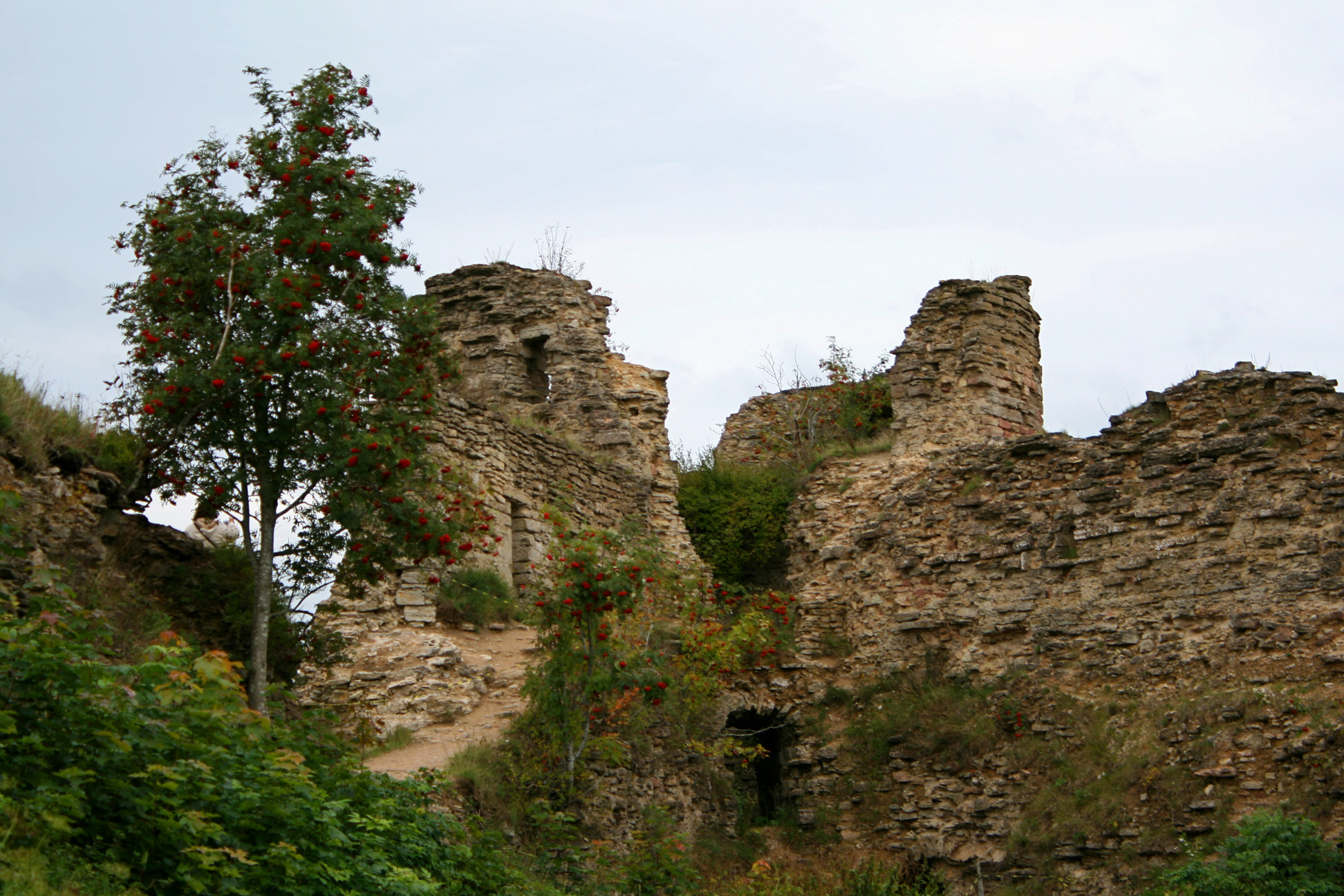 Крепость в Копорье. Наугольная башня