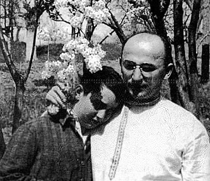Лаврентий Берия с сыном Серго, 1930-е годы