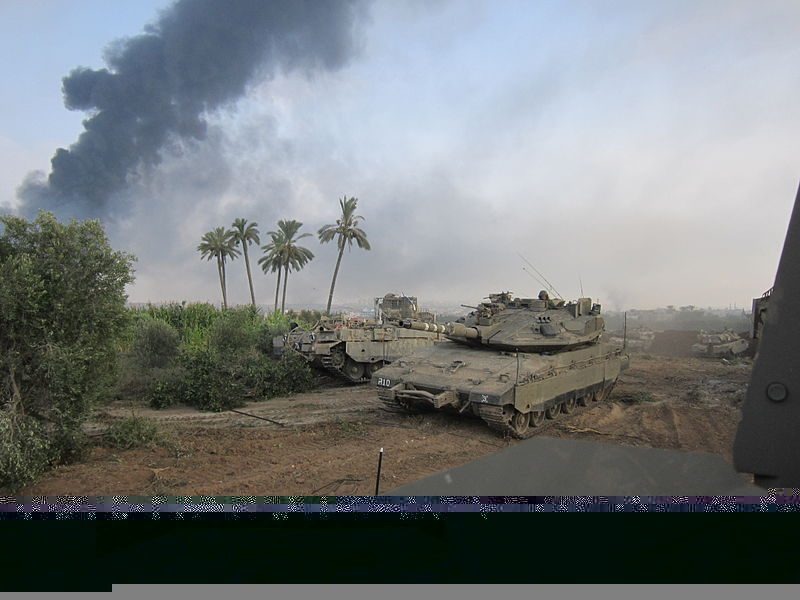 Armoured Corps operate near the Gaza Border.jpg