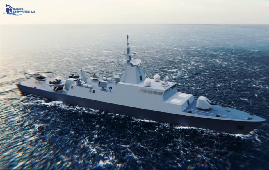 Файл:Israel Shipyards unveils a new corvette SAAR S-80 Euronaval 2022.jpg