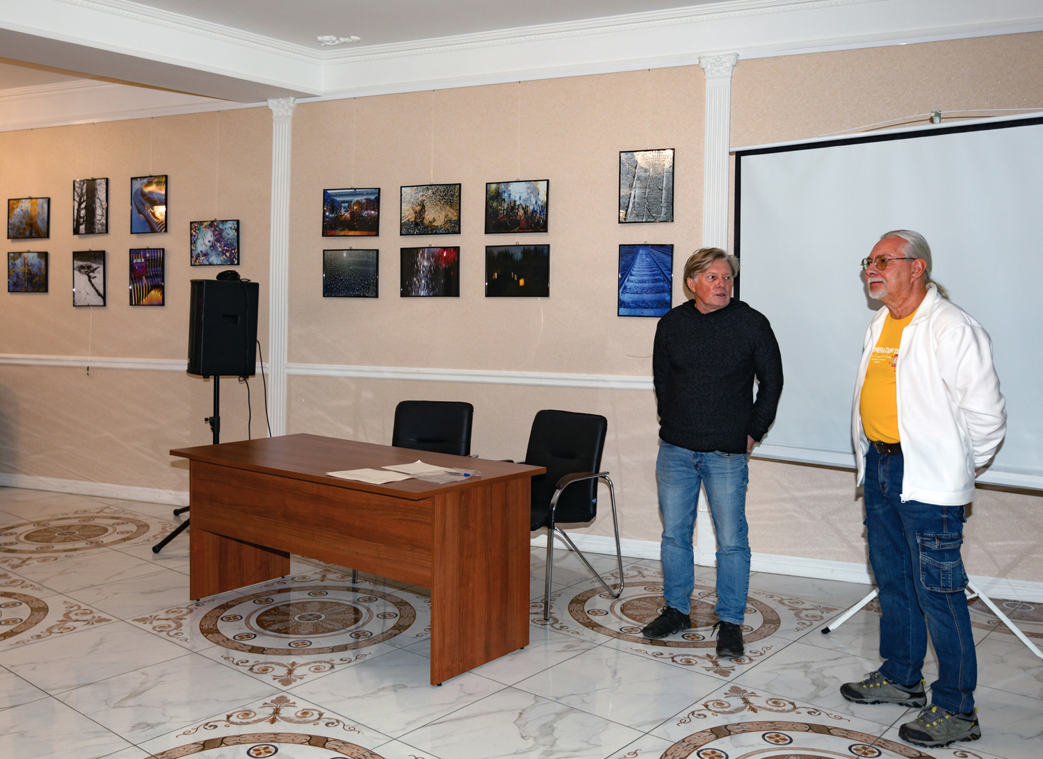 Открытие выставки в Союзе писателей (2022)