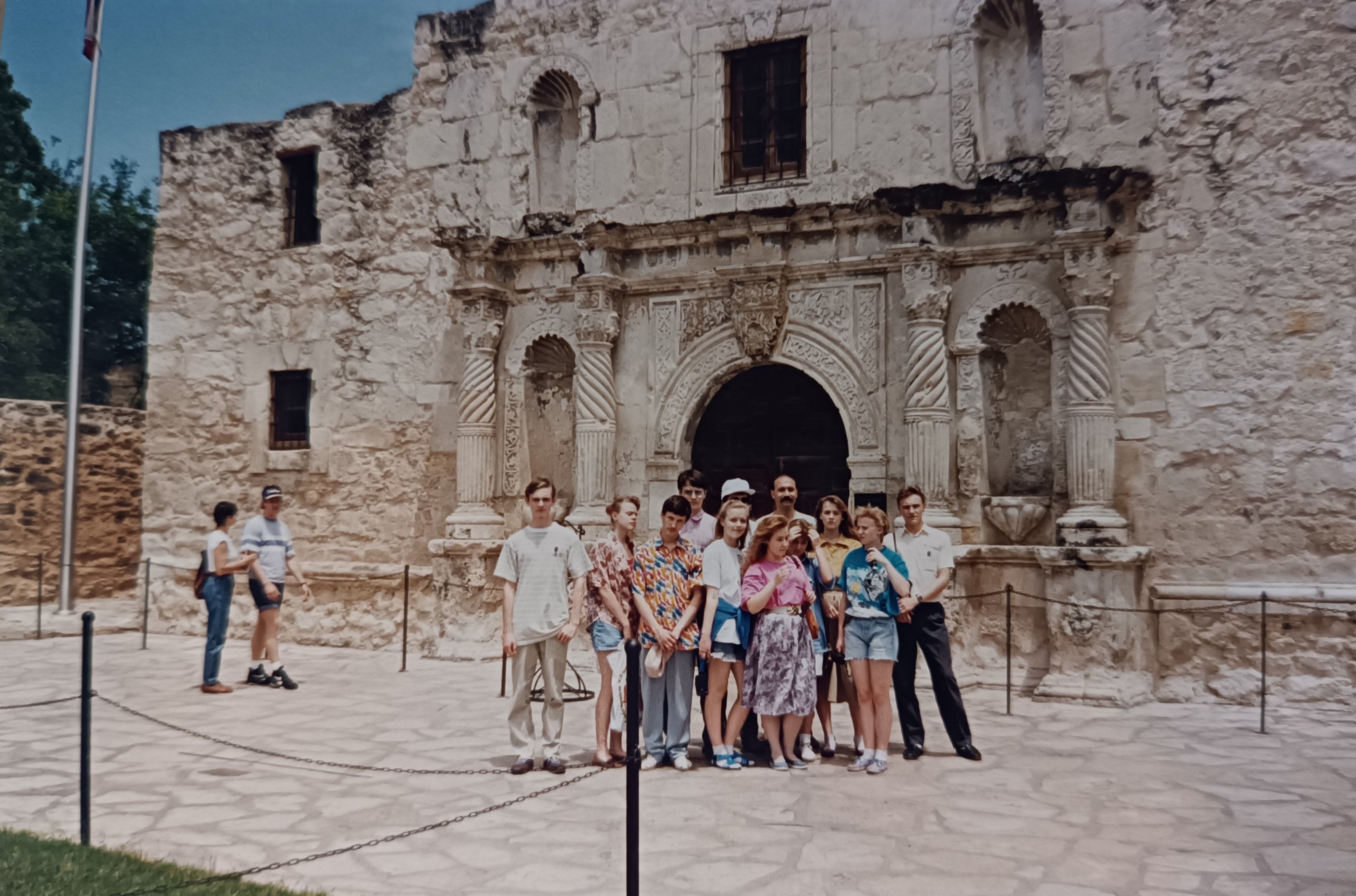 Миссия Аламо, Сан-Антонио, Техас, май 1993