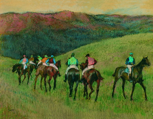Degas, Race Horses in a Landscape.jpg