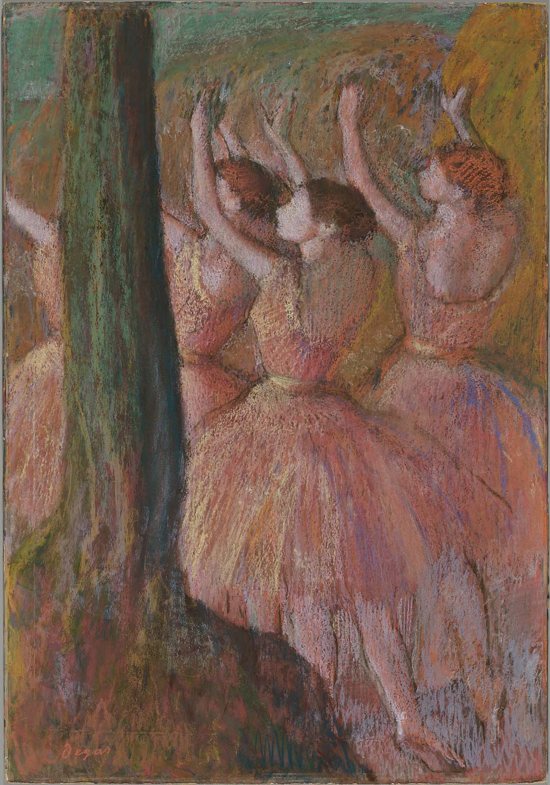 Degas - Dancers in Rose, about 1900, 20.164.jpg