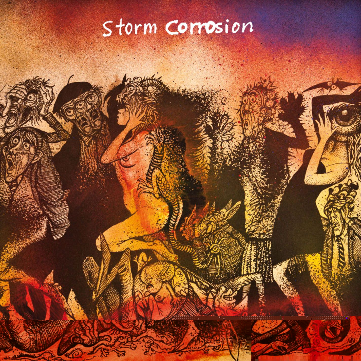 Обложка альбома «Storm Corrosion» (Стивена Уилсона и Микаэля Окерфельдта, 2012)
