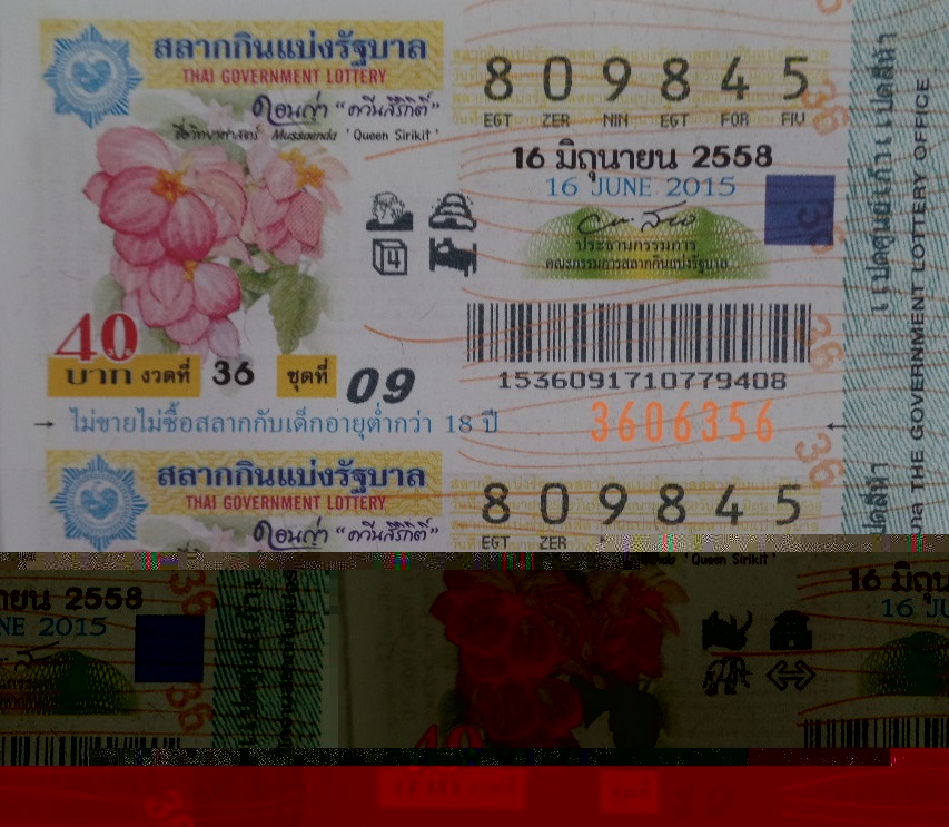 Thai Gov't Lottery Ticket2.JPG