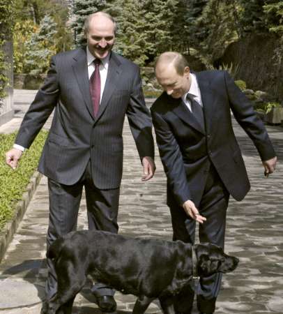 На прогулке с президентами России и Республики Беларусь