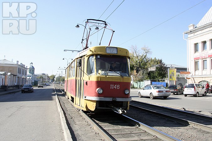 Tatra T3SU № 1146, маршрут № 12