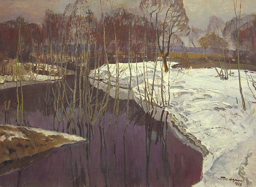 Татаринов Г. Тёмная вода. 1968