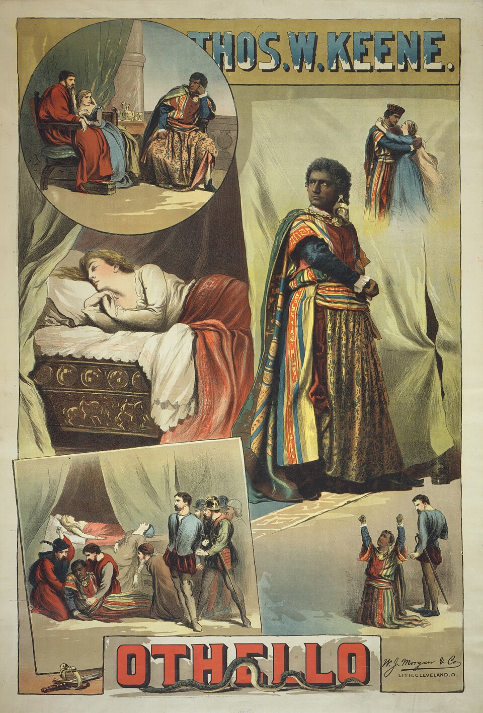 Thomas Keene in Othello 1884 Poster 2.JPG
