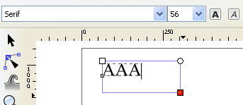 Файл:Inkscape Текстовые объекты Шрифт.png