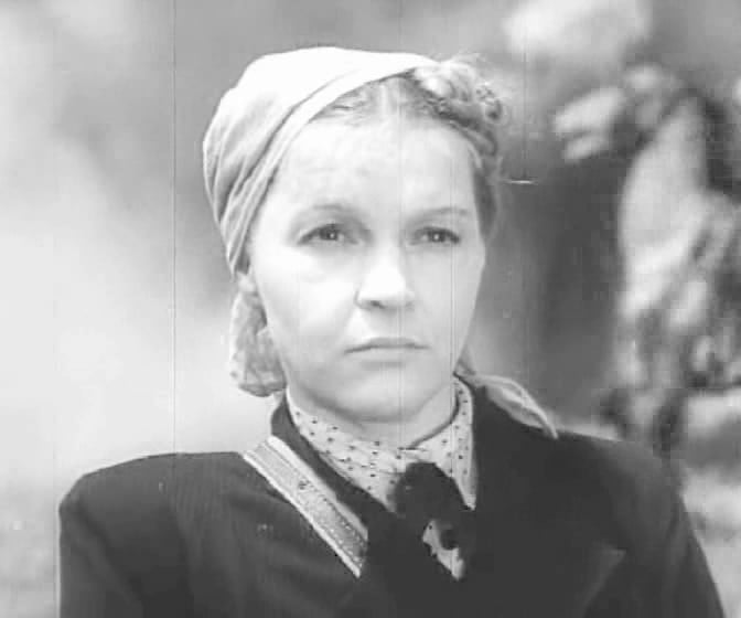 Марецкая в фильме «Котовский», 1942