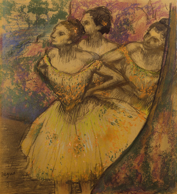 Degas - Three Dancers, circa 1900-1905.jpg