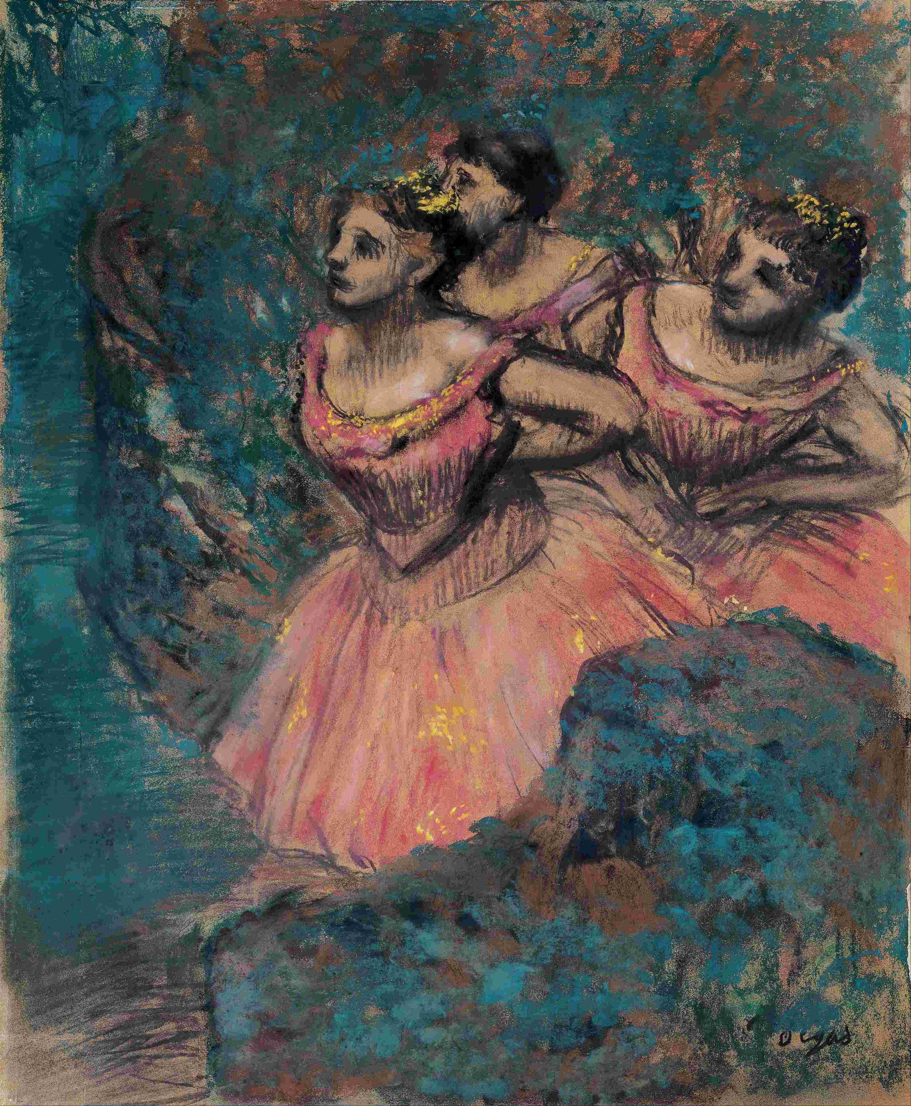 Edgar Degas - Three Dancers in Red Costume - Google Art Project.jpg