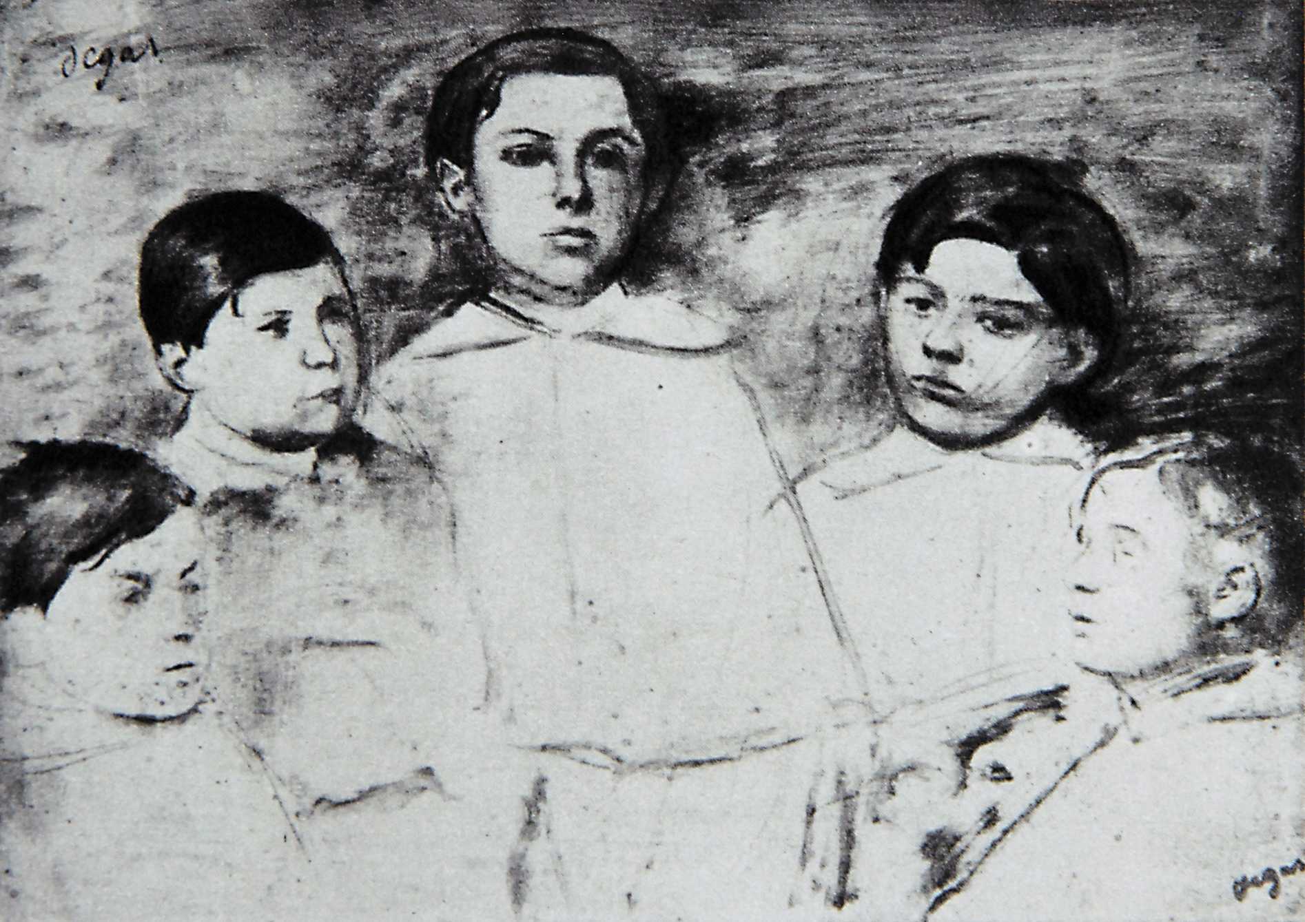Degas - Enfants de coeur, Circa 1854.jpg