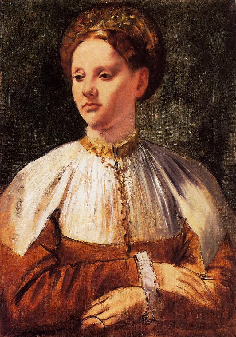 Degas - Portrait of a Young Woman (after Bacchiacca), 1858-1859.jpg