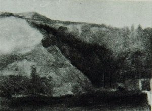 Degas - Italian Landscape, Circa 1858, MS-1867.jpg