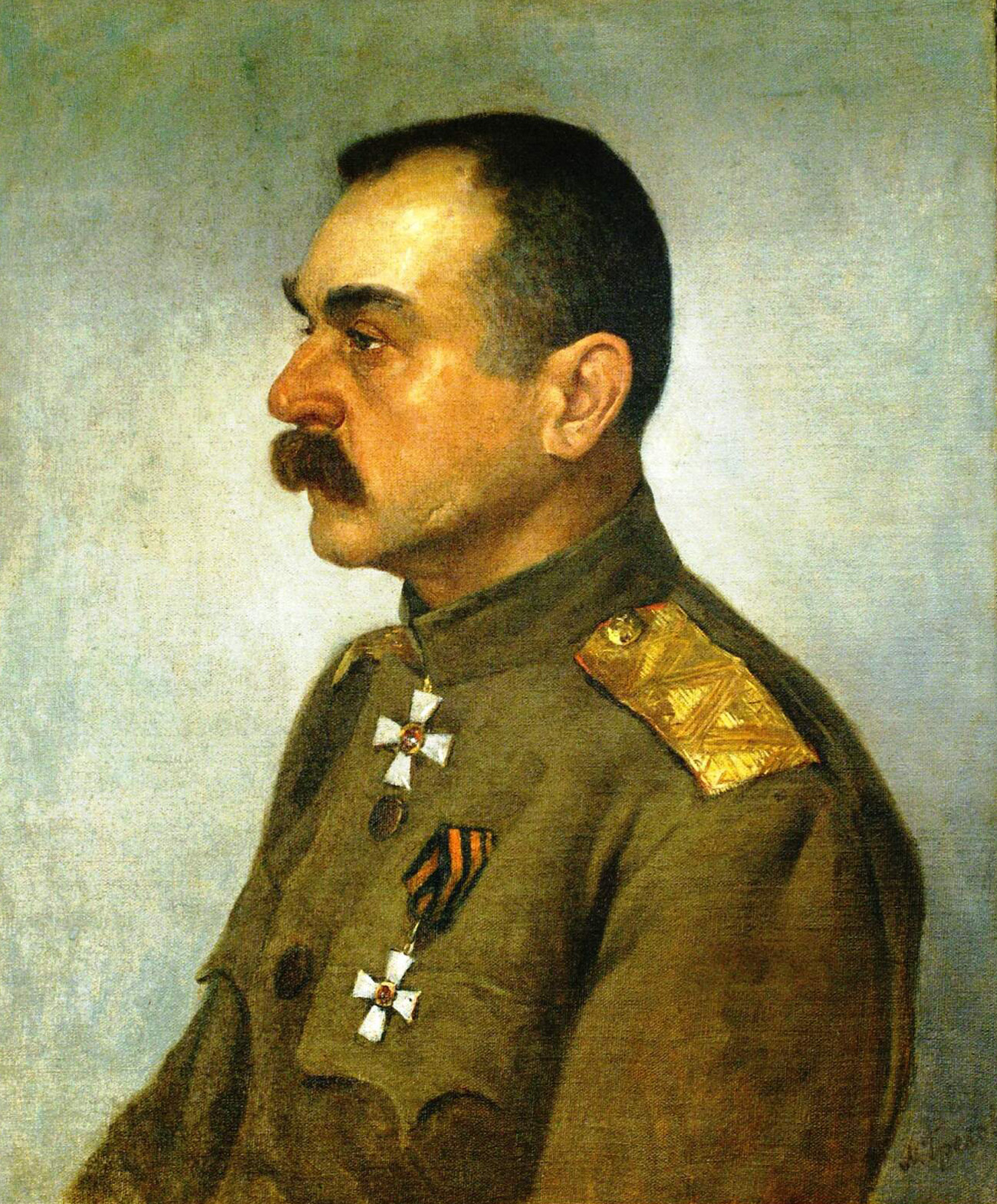 Портрет А. М. Каледина работы М. Б. Грекова.jpg