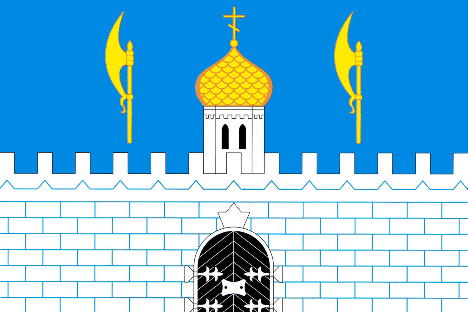Флаг города Сергиев Посад