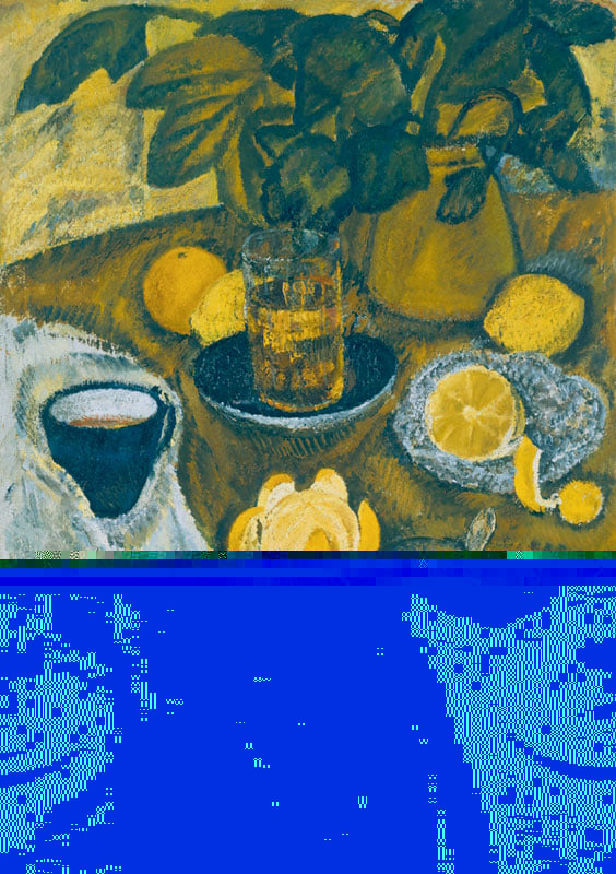 Румянцева К. Натюрморт с апельсинами. 1969
