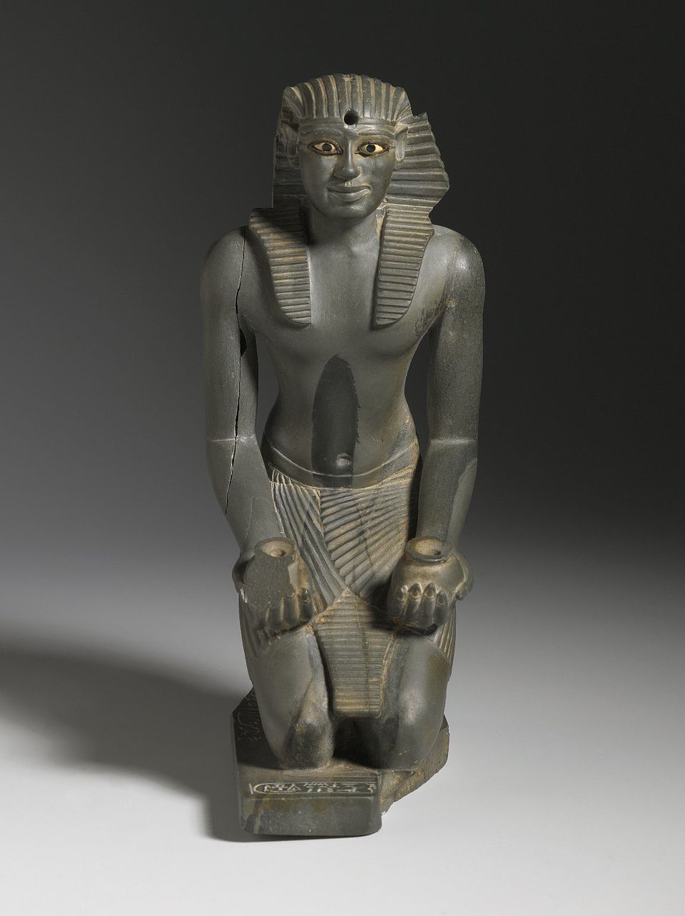 Kneeling Statuette of Pepy I, ca. 2338-2298 B.C.E., 39.121.jpg