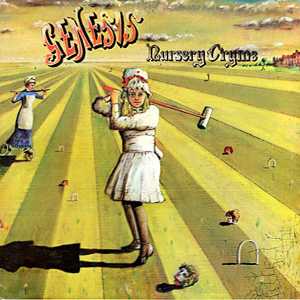 Обложка альбома «Nursery Cryme» (Genesis, 1971)
