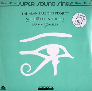 The Alan Parsons Project - Sirius, Eye in the Sky, Mammagamma обложка сингла.jpg