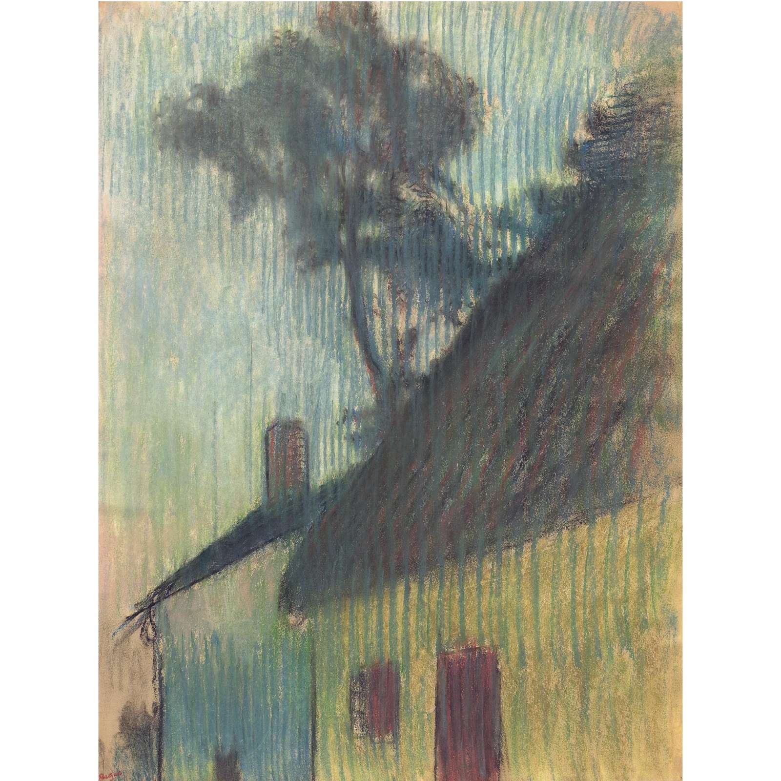 Degas - COIN DE VILLAGE, circa 1895-98.jpg