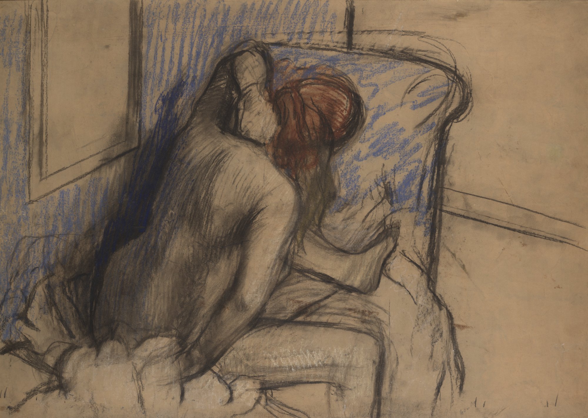 Woman Drying Her Hair 2127.jpg