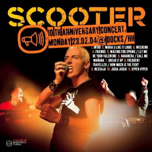 Обложка альбома «10th Anniversary Concert» (Scooter, 2004)