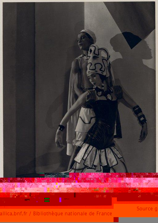 Ф.Дубровская и Сергей Лифарь, Блудный сын, балетмейстер Джордж Баланчин, 1929