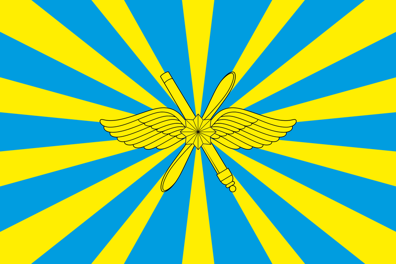 Файл:Flag of Russian Aerospace Forces.png