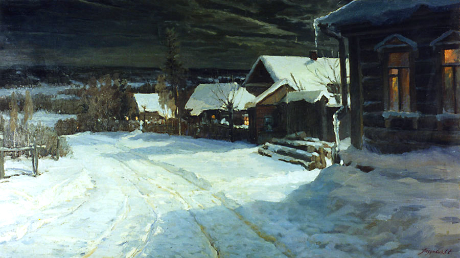 Файл:Поздняков-Зимний вечер в Малоярославце-1958-7win25bb.jpg