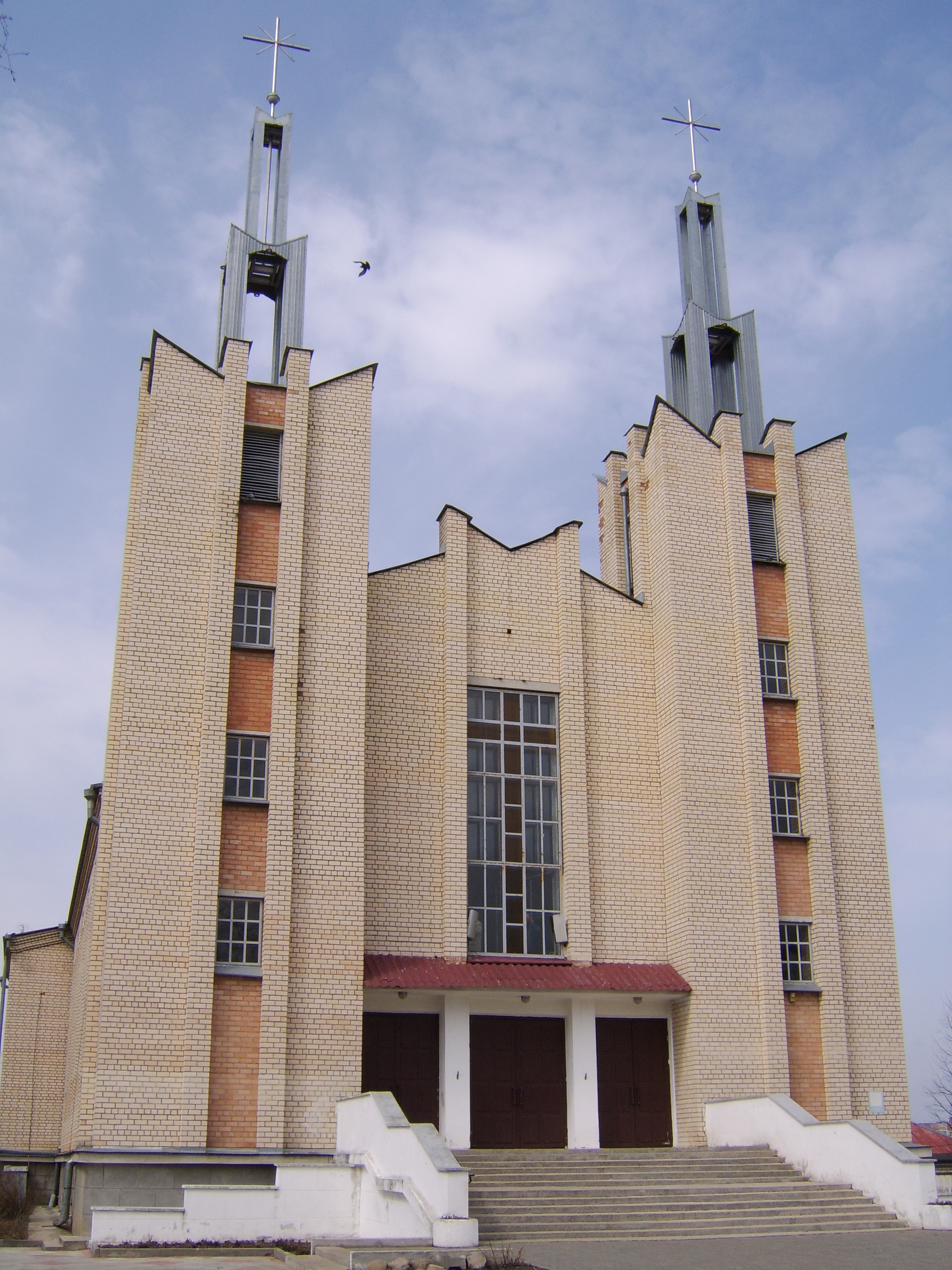 Roman Catholic Church in Molodechno (Belarus).jpg