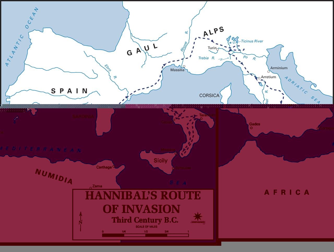Hannibal route of invasion.JPG