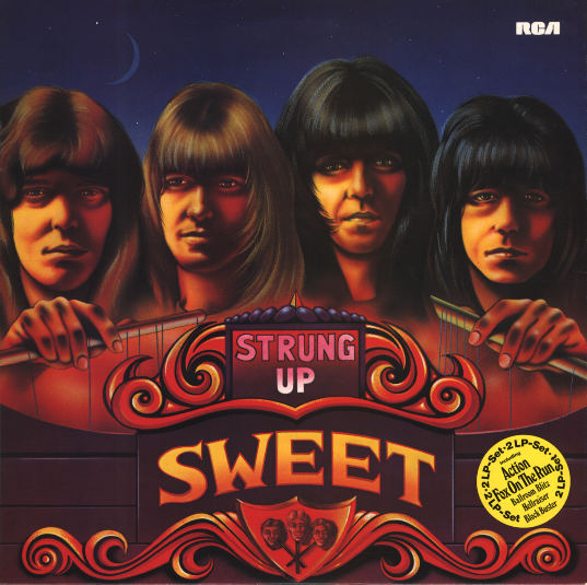 Обложка альбома «Strung Up» (Sweet, 1975)