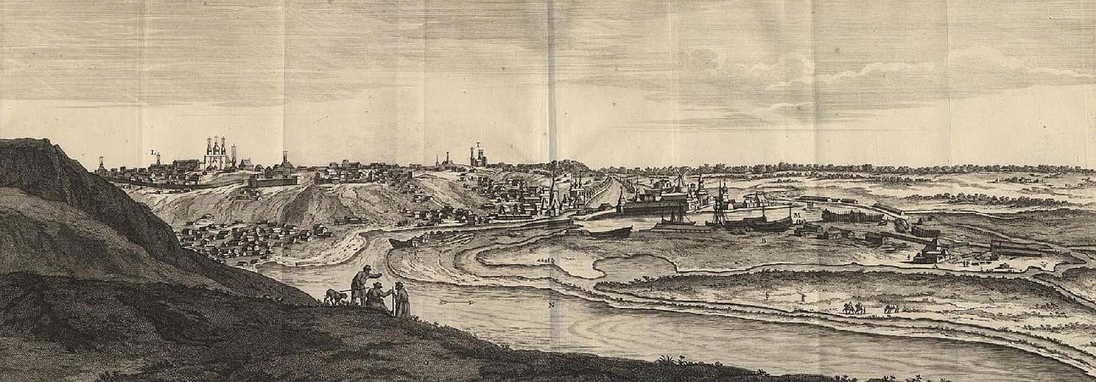 Воронеж в 1703 г.