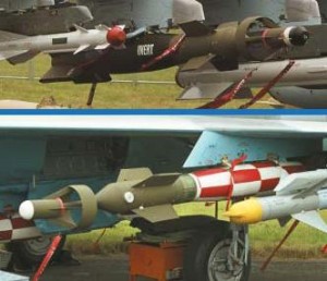 «Офер» под крылом Су-25 и MiG-21 Lancer.
