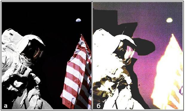 Файл:Аполлон 17 Шмидт тени на небе.jpg